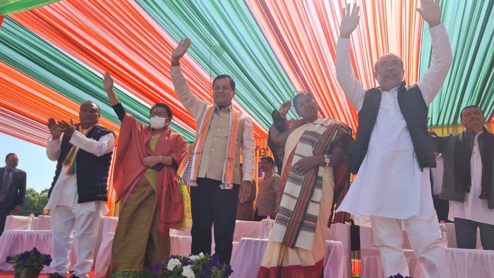 BJP govt has brought back peace & development to Manipur: Sarbananda Sonowal