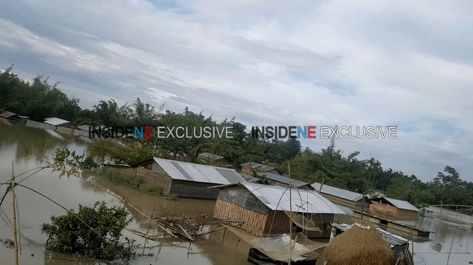 Assam: Flood re-intensifies as 31 villages still remain affected Assam: Flood re-intensifies as 31 villages still remain affected