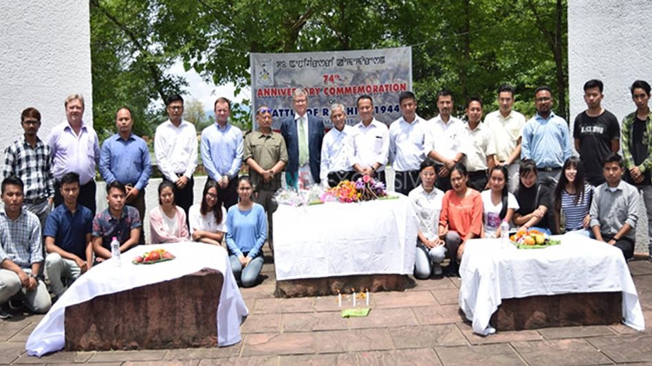 MANIPUR: 74TH ANNIVERSARY OF BATTLE OF RED HILL COMMEMORATED MANIPUR: 74TH ANNIVERSARY OF BATTLE OF RED HILL COMMEMORATED