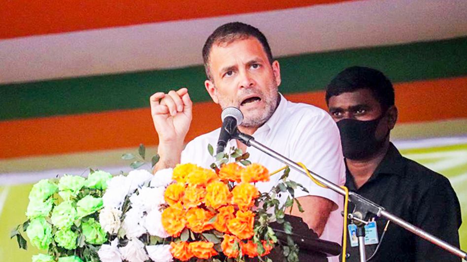 Rahul Gandhi announces a sixth 'guarantee' from Congress-led alliance Rahul Gandhi announces a sixth 'guarantee' from Congress-led alliance