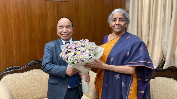 Mizoram CM meets PM Modi and Finance Minister to discuss issues concerning developmental needs of the state