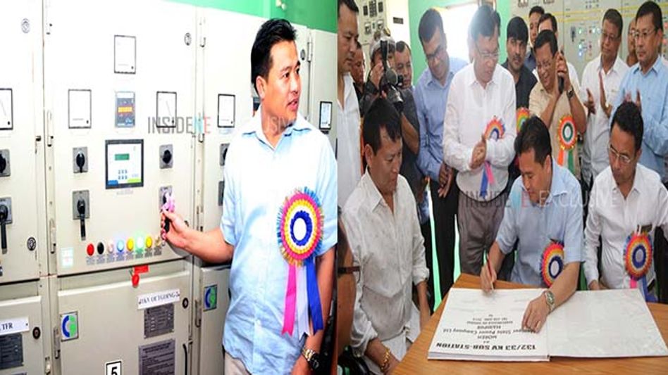 MANIPUR: MINISTER BISWAJIT INAUGURATES 132/33 KV SUB-STATION MANIPUR: MINISTER BISWAJIT INAUGURATES 132/33 KV SUB-STATION