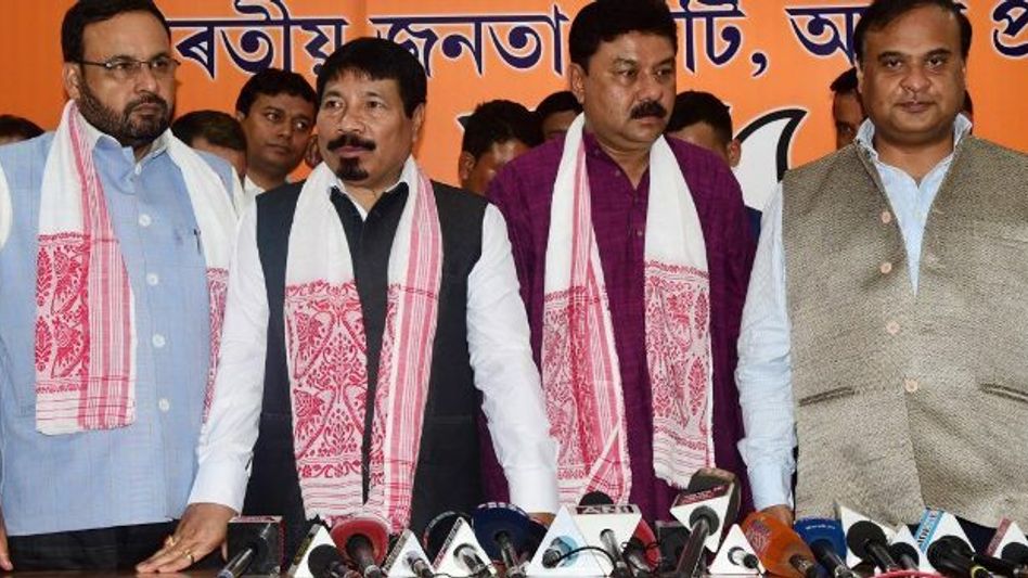 BJP ready to share only 3 seats with AGP; final call on March 4 BJP ready to share only 3 seats with AGP; final call on March 4
