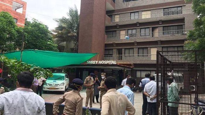 Eight dead after fire breaks out at COVID-19 hospital in Ahmedabad