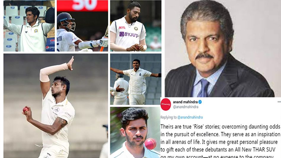Anand Mahindra to gift Thar SUV as ‘gifts’ for six Indian players after historic win at The Gabba Anand Mahindra to gift Thar SUV as ‘gifts’ for six Indian players after historic win at The Gabba