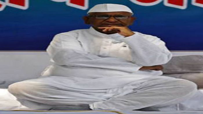 ANNA HAZARE BEGINS INDEFINITE HUNGER STRIKE