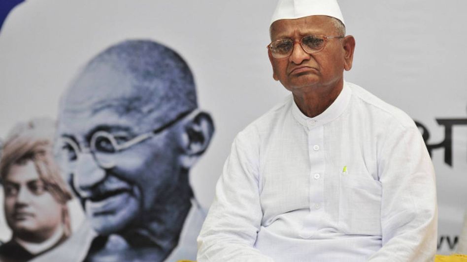 NATIONAL: Anna Hazare to go on hunger strike in his village from tomorrow NATIONAL: Anna Hazare to go on hunger strike in his village from tomorrow