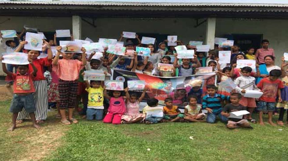 ASSAM: ART AND PAINTING WORKSHOP AT ASSAM DON BOSCO UNIVERSITY ASSAM: ART AND PAINTING WORKSHOP AT ASSAM DON BOSCO UNIVERSITY