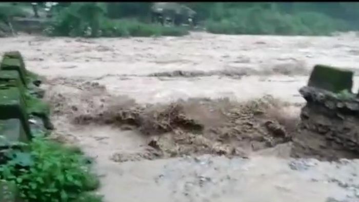 Arunachal: Flood water from Yongo river creates havoc in West Siang district