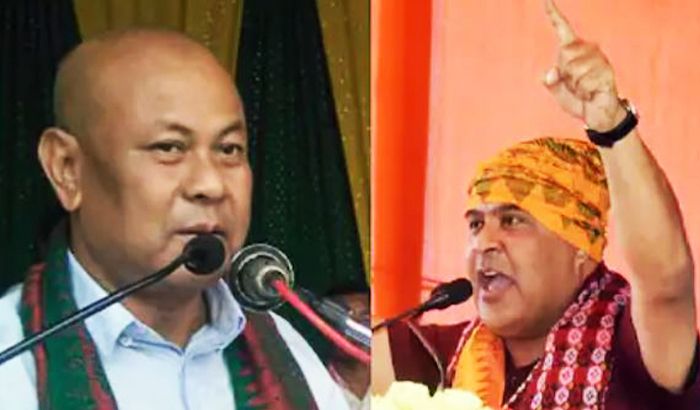 Election commission warns Assam CM Himanta Biswa Sarma for violating poll code