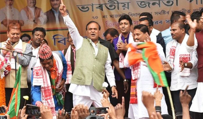 Lock & key of BPF & Congress is with Ajmal: Himanta Biswa Sarma