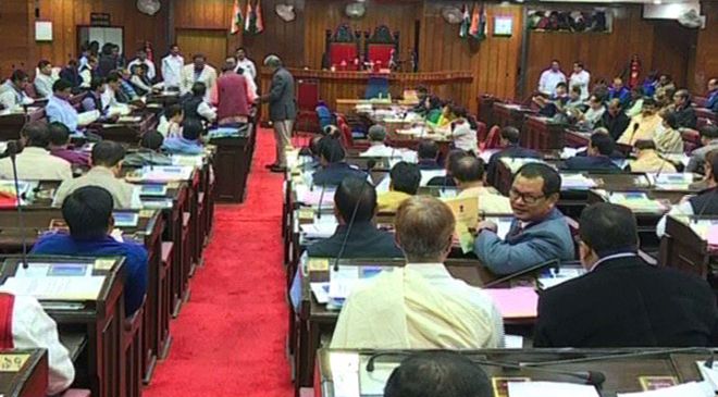 Four day autumn session of Assam assembly begins on a stormy note