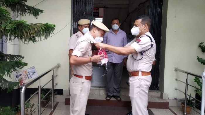 Officer defeats COVID-19 and joins back duty