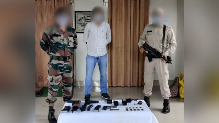 Manipur: Assam Rifles recovers huge cache of arms, ammunition