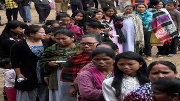 ASSAM SCHOOLS USED AS POLLING STATIONS
