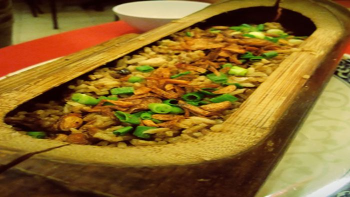 WASUNG (Vegetables cooked in Bamboo Hollow)