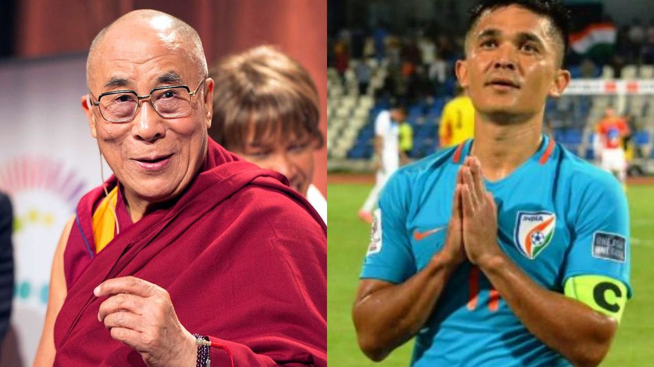 Assam: Dalai Lama, Sunil Chhetri raise concern for flood situation Assam: Dalai Lama, Sunil Chhetri raise concern for flood situation