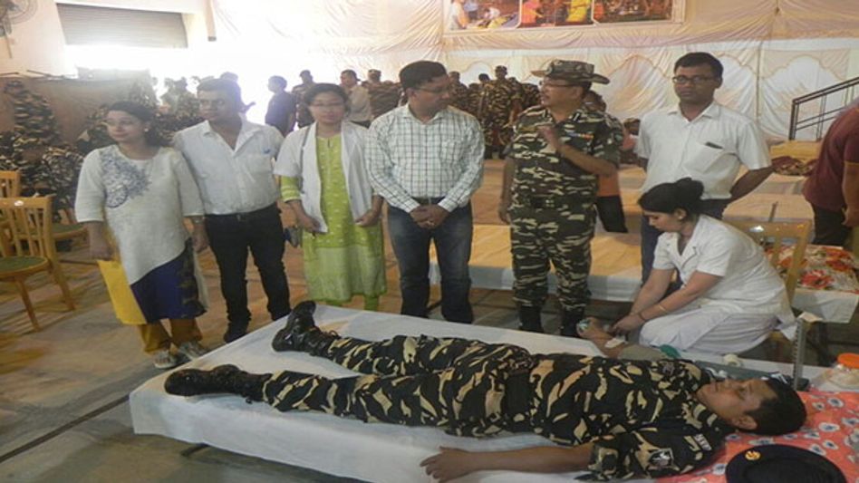 SASHASTRA SEEMA BAL ORGANIZED BLOOD DONATION CAMP SASHASTRA SEEMA BAL ORGANIZED BLOOD DONATION CAMP