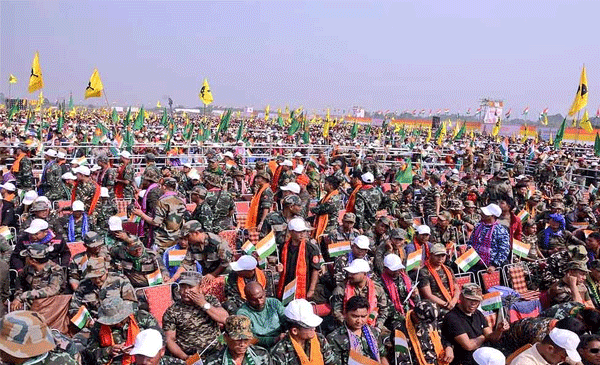 File photo: An election rally in Assam
