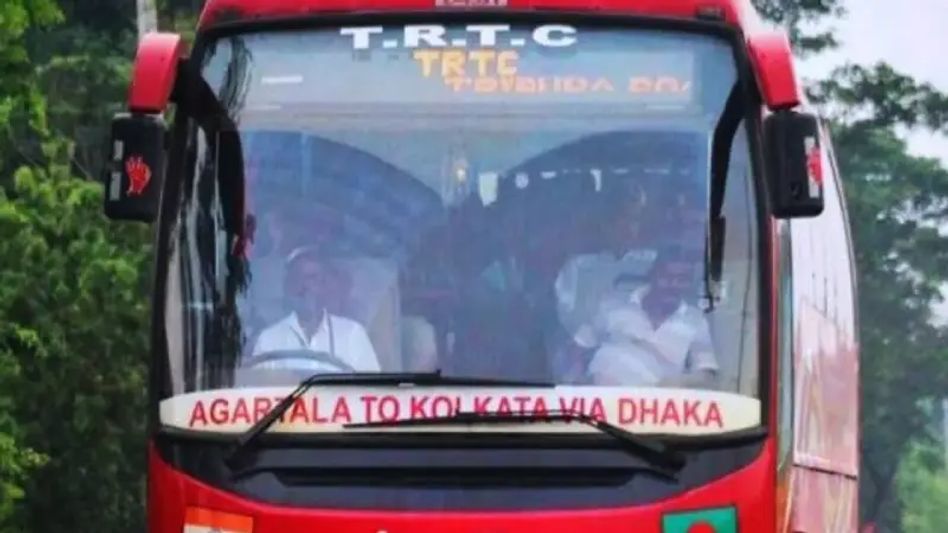 Bus service Agartala-Kolkata via Dhaka to be resume from June 10 after two year Bus service Agartala-Kolkata via Dhaka to be resume from June 10 after two year