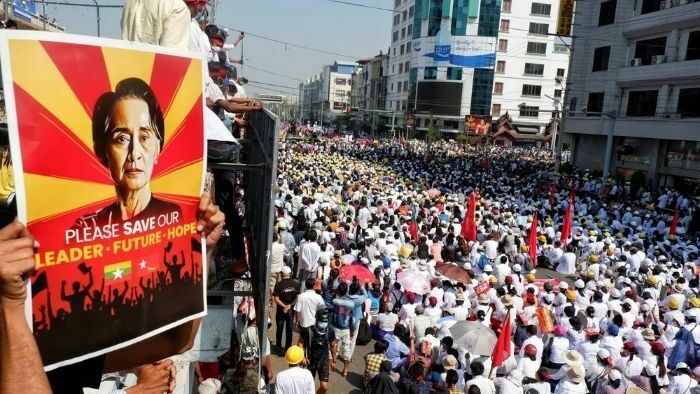 Myanmar anti-coup protest