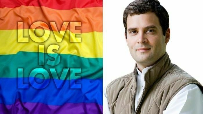 Rahul gandhi LGBTQ pride