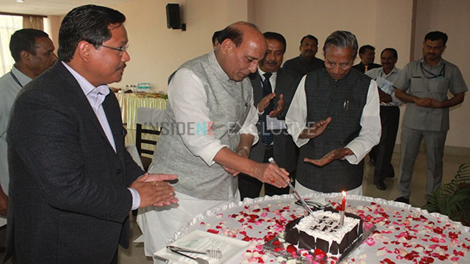 MEGHALAYA: RAJNATH SINGH CELEBRATES BIRTHDAY IN SHILLONG MEGHALAYA: RAJNATH SINGH CELEBRATES BIRTHDAY IN SHILLONG