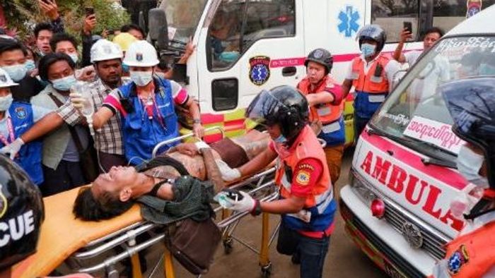 2 killed in Myanmar Anti-Coup Protest