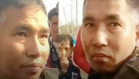 Was locked up by police, beaten: Manipur missionary forced to chant 'Jai Shri Ram' Was locked up by police, beaten: Manipur missionary forced to chant 'Jai Shri Ram'