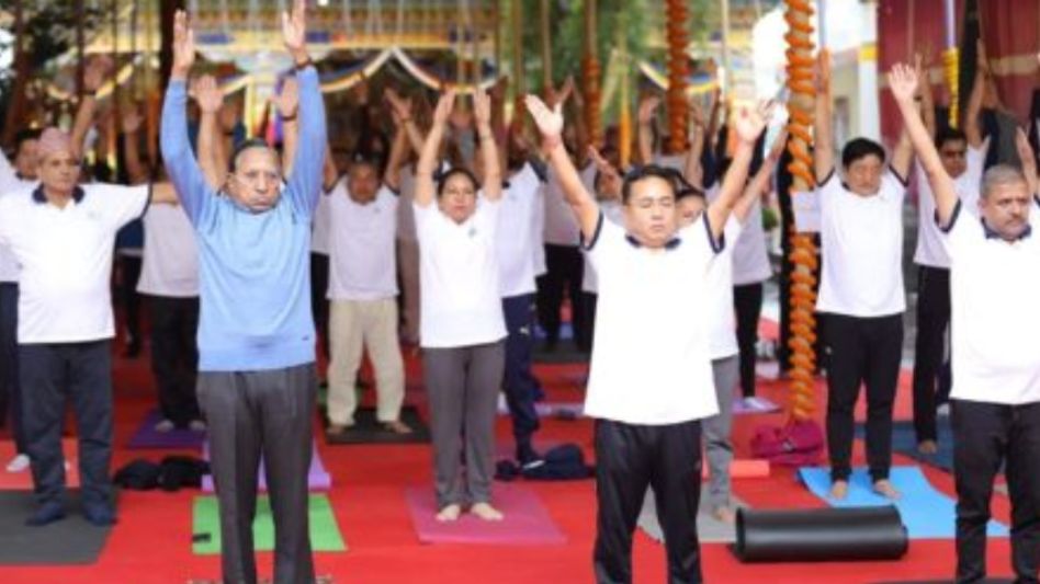 Sikkim to become the center for Yoga practitioners and enthusiasts: Prem Singh Tamang Sikkim to become the center for Yoga practitioners and enthusiasts: Prem Singh Tamang