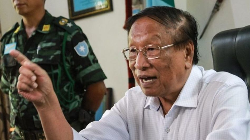 NSCM-IM Chief Muivah reportedly 'serious', airlifted from Camp Hebron for treatment NSCM-IM Chief Muivah reportedly 'serious', airlifted from Camp Hebron for treatment