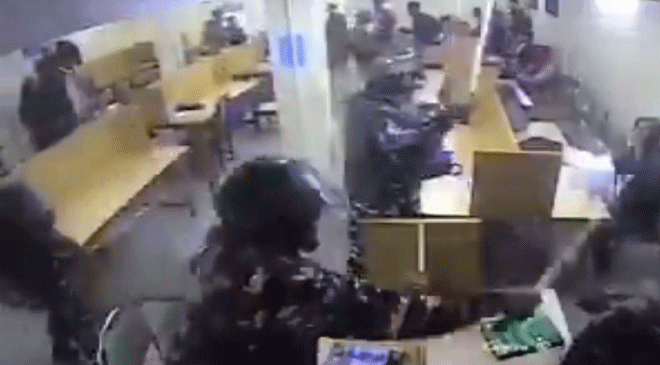 Jamia Releases CCTV Footage Showing Delhi Cops Beating Up Students Jamia Releases CCTV Footage Showing Delhi Cops Beating Up Students
