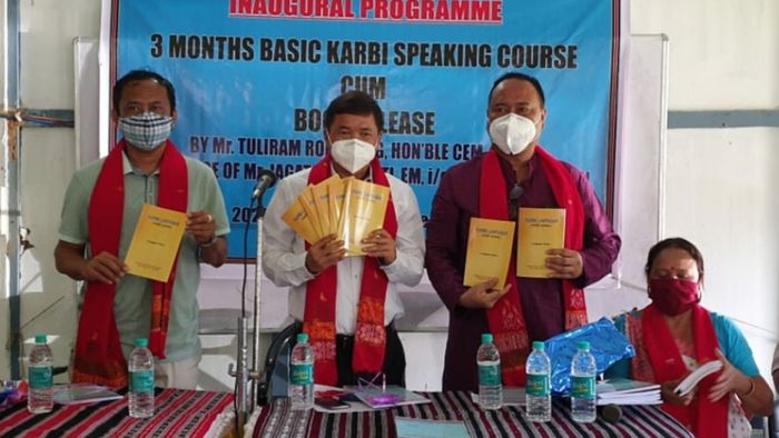 Tuliram Ronghang inaugurates three months Karbi speaking course