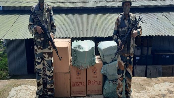 Mizoram : Foreign-Origin Cigarettes Worth Over Rs 23 Crores Seized From Champhai