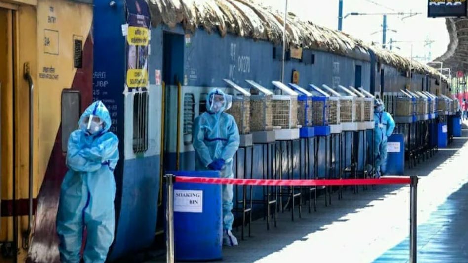 Guwahati railway station gets 21 Covid Care Coaches amid shortage of hospital beds Guwahati railway station gets 21 Covid Care Coaches amid shortage of hospital beds