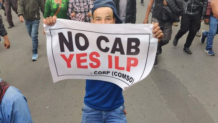 Pro-ILP protest held in Meghalaya capital Shillong