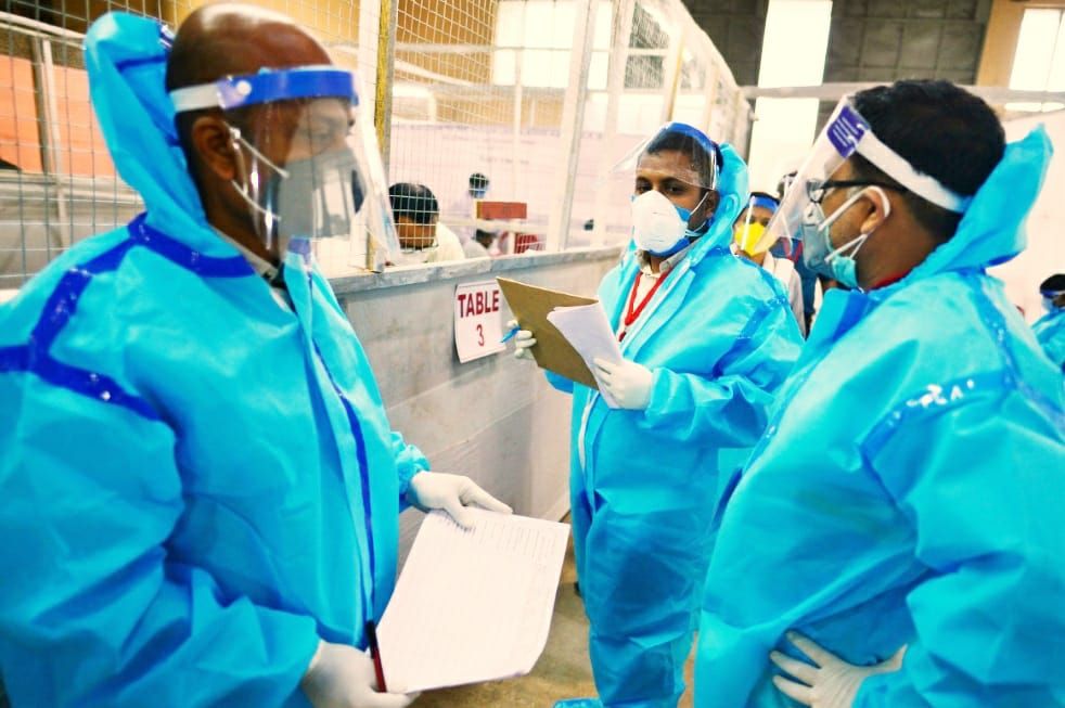 14 counting officials test COVID-19 positive in Cachar district 14 counting officials test COVID-19 positive in Cachar district