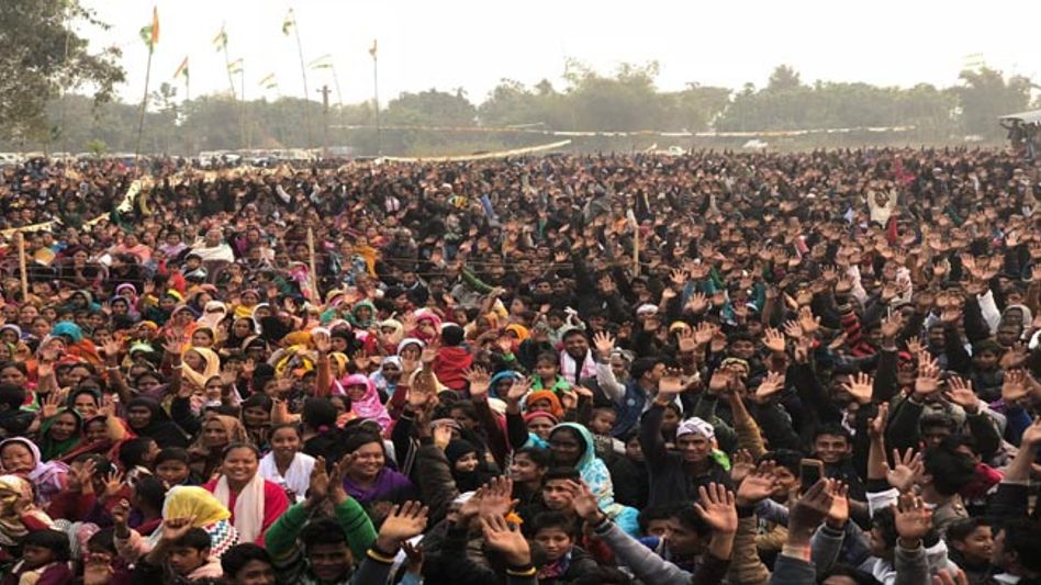 NPP SHOWS ITS STRENGTH IN PLAIN BELT OF GARO HILLS NPP SHOWS ITS STRENGTH IN PLAIN BELT OF GARO HILLS