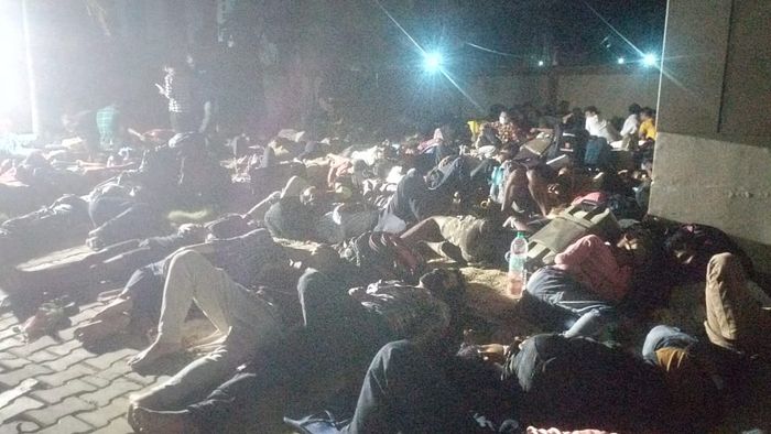 Photo sent by Ghonakanta Panging on 13th May stuck in Chennai