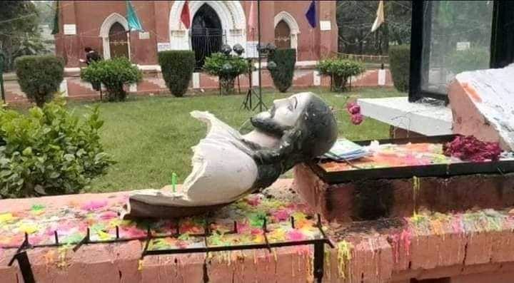 Christ Statue Vandalised In Haryana As Attacks Against Christians Spread