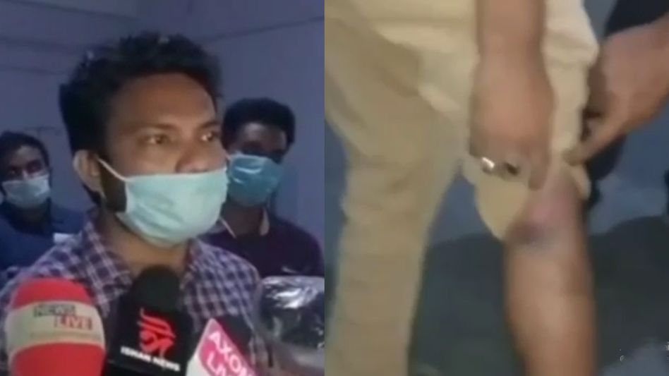 Assam: Cop suspended for assaulting COVID-19 medical staff Assam: Cop suspended for assaulting COVID-19 medical staff