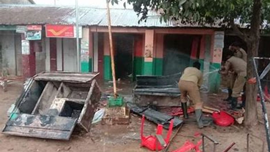 Manipur police destroy massive cache of narcotics in Imphal West Manipur police destroy massive cache of narcotics in Imphal West