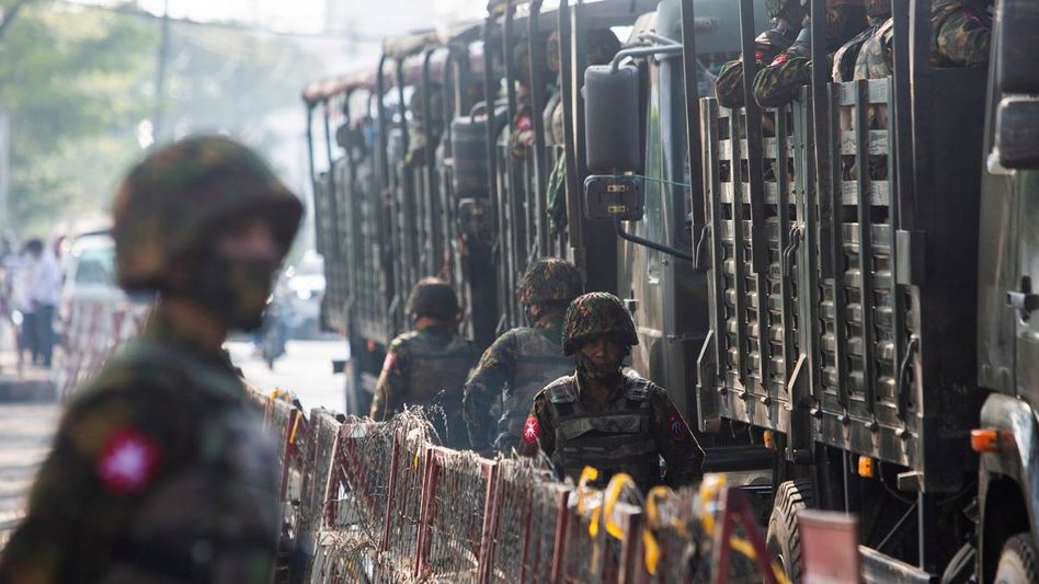 Myanmar bombs villages near Mizoram; over 150 refugees moved across border Myanmar bombs villages near Mizoram; over 150 refugees moved across border