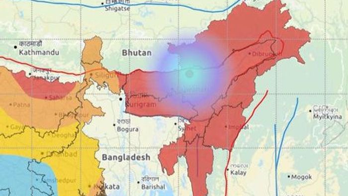 Earthquake measuring 3.7 jolts Assam's Guwahati