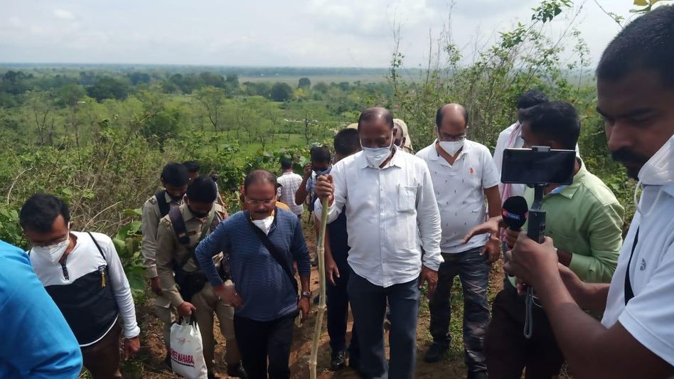 Forest minister Parimal Suklabaidya takes stock of 18 elephants killed in Assam Forest minister Parimal Suklabaidya takes stock of 18 elephants killed in Assam