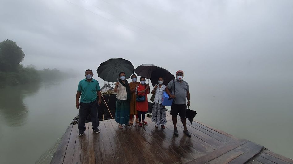 Arunachal vaccination team defies all odds to vaccinate remote villages, DC lauds their effort Arunachal vaccination team defies all odds to vaccinate remote villages, DC lauds their effort