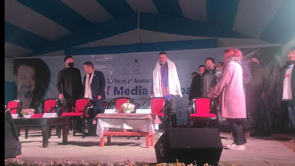 Arunachal: Bollywood actor Sanjay Dutt visits Menchuka town near Indo-China border Arunachal: Bollywood actor Sanjay Dutt visits Menchuka town near Indo-China border