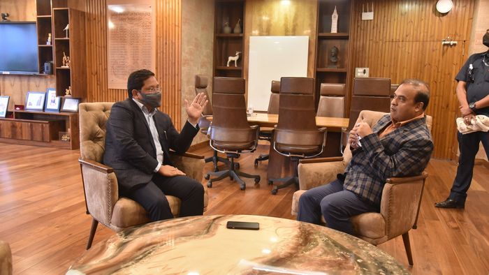 Meghalaya CM stresses on more discussion regarding Assam- Meghalaya border issues