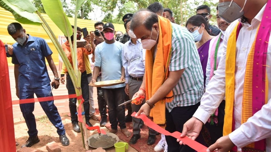 Assam CM inaugurates Bamboo Industrial Park in Dima Hasao Assam CM inaugurates Bamboo Industrial Park in Dima Hasao