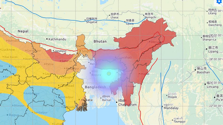 Another earthquake hits Northeast, measures 4.3 on Richter scale in Meghalaya Another earthquake hits Northeast, measures 4.3 on Richter scale in Meghalaya